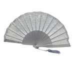 Silver Lace Fan for Ceremony. Ref. 14141 34.711€ #5032814141
